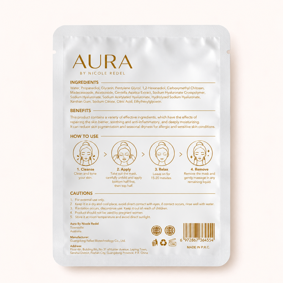 Aura Radiance Repair Mask