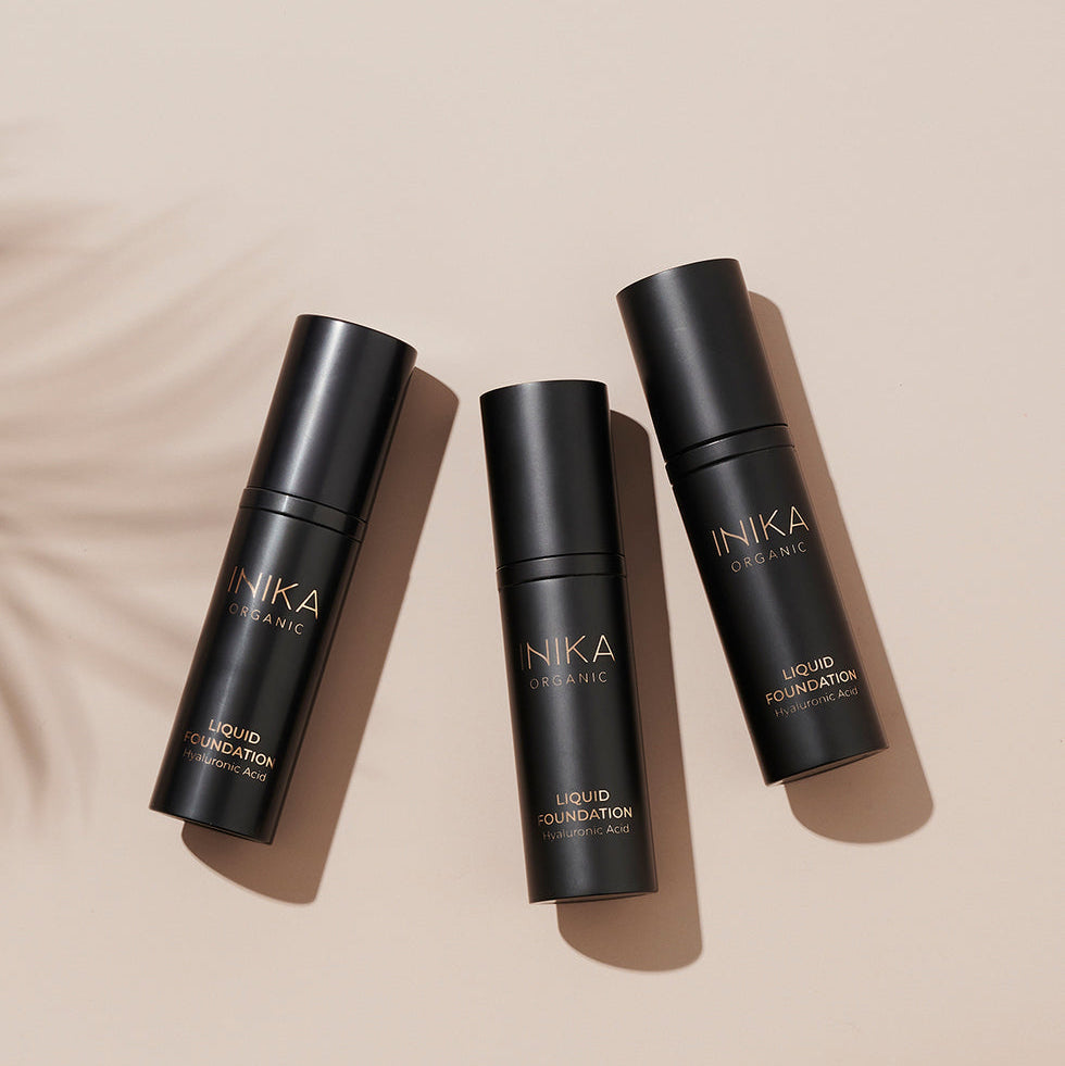 INIKA Organic Liquid Foundation Tan 100% Natural liquid mineral foundation with a buildable dewy finish.