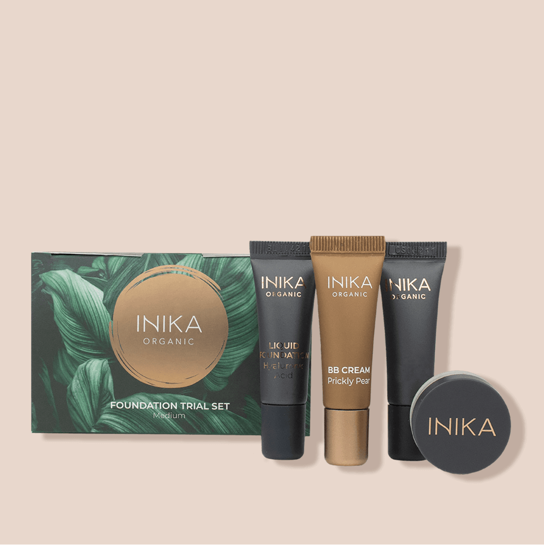INIKA Organic Foundation Trial Set Medium