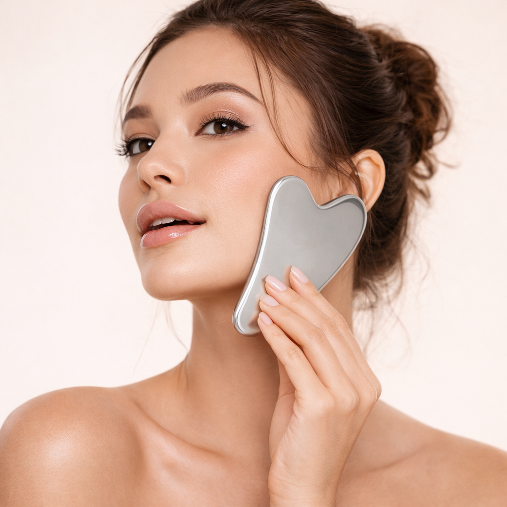 Gua Sha Face Massager Stainless Steel