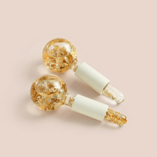 2pcs Facial Beauty Ice Globes – Cooling Massage Tools for Radiant Youthful Skin